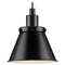 Progress Lighting Progress Lighting Hinton 1-Light Matte Black Mini Pendant P500383-31M
