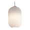 AFX Lighting Afx Lighting Callie White Mini-Pendant Light with Oblong Shade CALP05WH