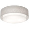 AFX Lighting Afx Lighting Sanibel Linen White LED Flushmount Light SAF1824LAJUD-LW