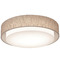 AFX Lighting Afx Lighting Sanibel Jute Flushmount Light SAF2332MB-JT