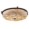 Justice Design Group Justice Design Group Era Dark Bronze LED Flushmount Light ALR-8988-DBRZ