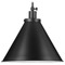 Progress Lighting Progress Lighting Hinton 1-Light Matte Black Mini Pendant P500385-31M