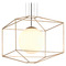 Troy Lighting Troy Lighting Silhouette Gold Leaf Pendant Light with Globe Shade F5215-GL