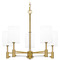 Quoizel Lighting Quoizel Lighting Gretchen Aged Brass Chandelier GCN5026AB