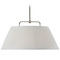 Visual Comfort Signature Collection Ingela Polished Nickel 24 Inch Double Sconce AL5066PN-SP