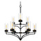 Quoizel Lighting Quoizel Lighting Hillside Matte Black Chandelier HLS5031MBK