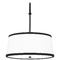 Quoizel Lighting Quoizel Lighting Kylen Matte Black Pendant Light with Drum Shade KYL2820MBK