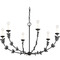 Troy Lighting Troy Lighting Florian Black Iron LED Chandelier F4440-BI