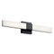 Elan Lighting Elan Lighting Neltev Matte Black LED Vertical Bathroom Light 84187