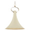 Troy Lighting Troy Lighting Radcliff Patina Brass & Soft Sand LED Pendant Light with Bell Shade F1525-PBR/SSD