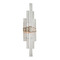 Corbett Lighting Corbett Lighting Viola Warm Silver Leaf Sconce 236-12-WSL