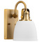 Progress Lighting Progress Lighting Preston 1-Light Vintage Brass Vanity Light P300426-163