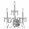 Crystorama Lighting Crystorama Lighting Traditional Crystal Polished Chrome Sconce 1033-CH-CL-S