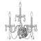 Crystorama Lighting Crystorama Lighting Traditional Crystal Polished Chrome Sconce 1033-CH-CL-SAQ
