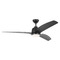 Visual Comfort Fan Collection Visual Comfort Fan Collection Avila Coastal 60 LED Midnight Black LED Ceiling Fan with Light 3AVLCR60MBKD