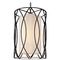 Troy Lighting Troy Lighting Sausalito Textured Iron Pendant Light with Cylindrical Shade F1288-TRN