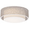 AFX Lighting Afx Lighting Sanibel Jute LED Flushmount Light SAF1824LAJUD-JT-BB