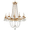 Troy Lighting Troy Lighting Viola Vintage Gold Leaf Crystal Chandelier F5367-VGL
