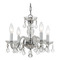 Crystorama Lighting Crystorama Lighting Traditional Crystal Polished Chrome Crystal Chandelier 1064-CH-CL-S
