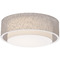 AFX Lighting Afx Lighting Sanibel Jute LED Flushmount Light SAF1824LAJUD-JT-MSBB