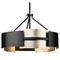 Progress Lighting Progress Lighting Lowery 3-Light Matte Black Semi-Flush Mount P350203-31M