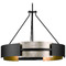 Progress Lighting Progress Lighting Lowery 6-Light Matte Black Hanging Pendant Light P500331-31M