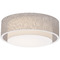 AFX Lighting Afx Lighting Sanibel Jute LED Flushmount Light SAF2332LAJUD-JT-MSBB