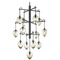 Troy Lighting Troy Lighting Brixton Graphite & Black Chrome Chandelier F6208-GRA/BCR
