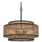 Quoizel Lighting Quoizel Lighting Quoizel Pendant Matte Black Pendant Light with Drum Shade QP6161MBK