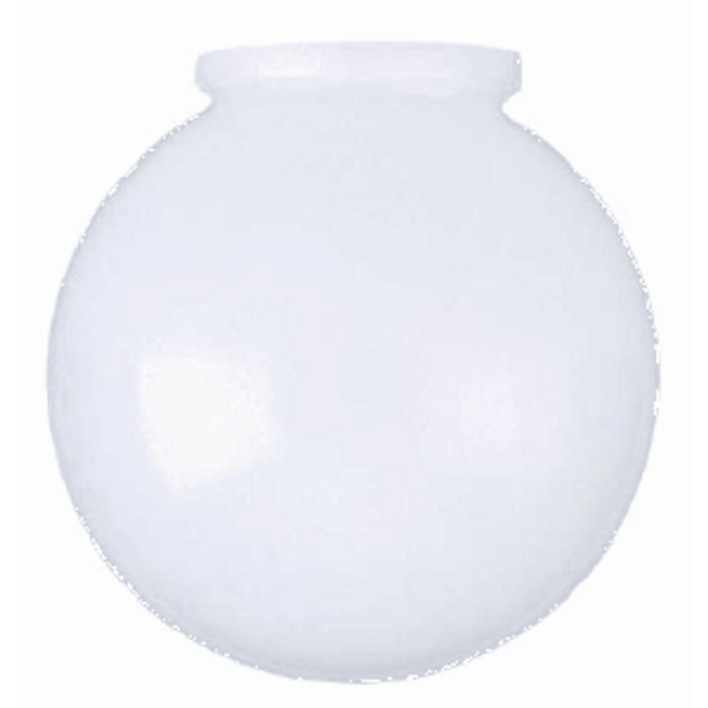 6 Inch White Glass Globe 3 1 4 Fitter Opening 50 143 Satco Lighting 6 Inch White Glass Globe 3 1 4