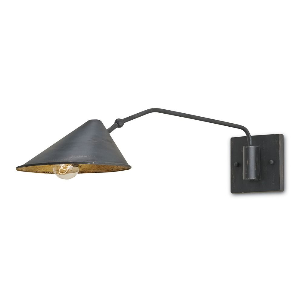 modern swing arm sconce