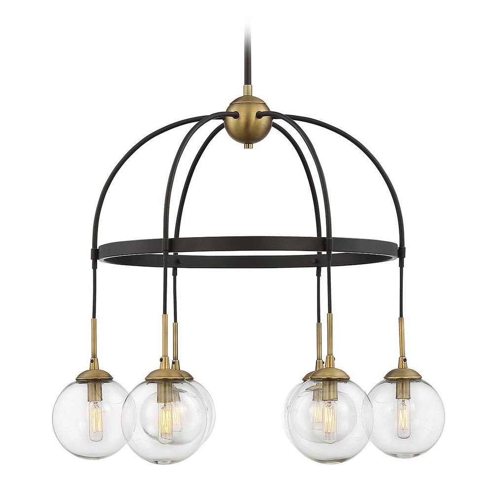 Mid Century Modern Chandelier Bronze Brass Fulton By Savoy House At Destination Lighting Savoy House Mid Century Modern Chandelier Bronze Brass Fulton By 1