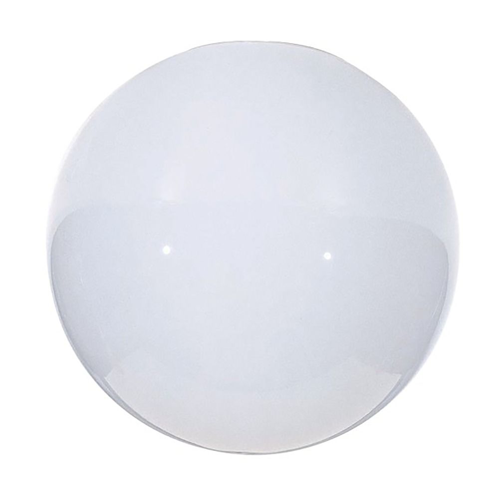 8 Inch White Neckless Glass Shade 3 7 Fitter Opening 50 Hover Or To Zoom