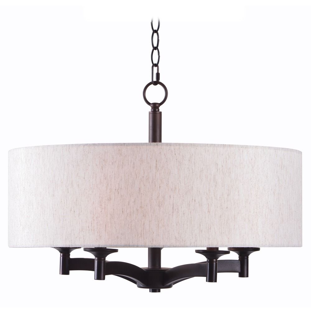 Kenroy Home Rutherford Oil Rubbed Bronze Pendant Light With Drum Kenroy Home Lighting Rutherford Oil Rubbed Bronze Pendant Light With Drum Shade 93637orb Hover Or To Zoom