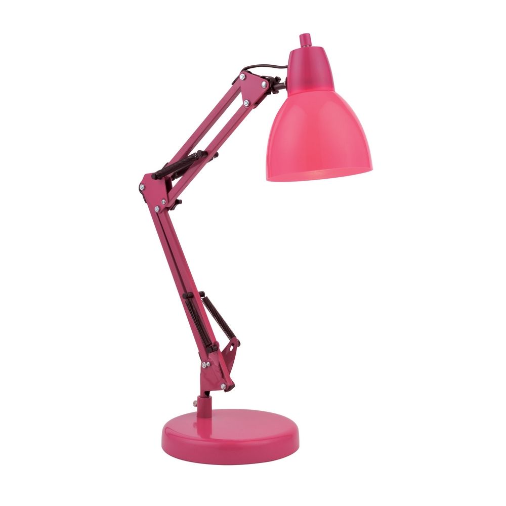 Lite Source Lighting Karsten Pink Desk Lamp Ls 22110h Hover Or To Zoom
