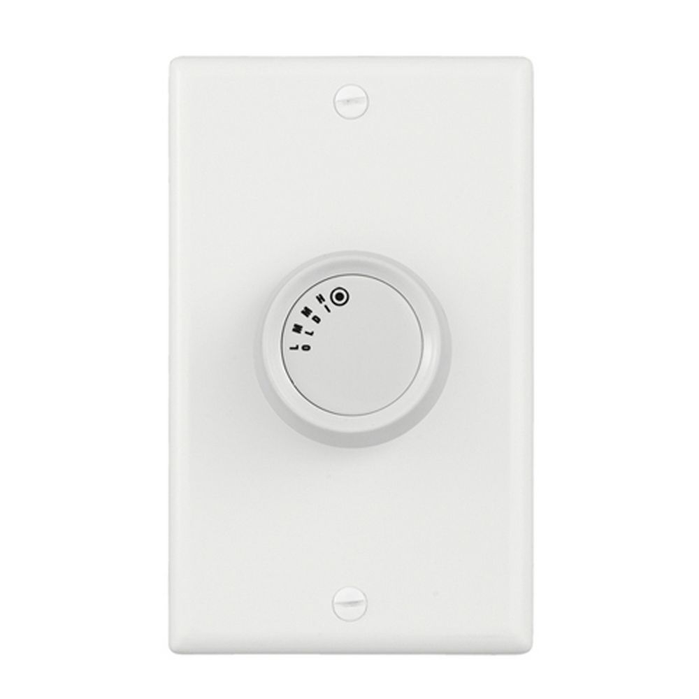 Kichler 4speed Rotary Wall Switch for Ceiling Fans in Multiple Finish