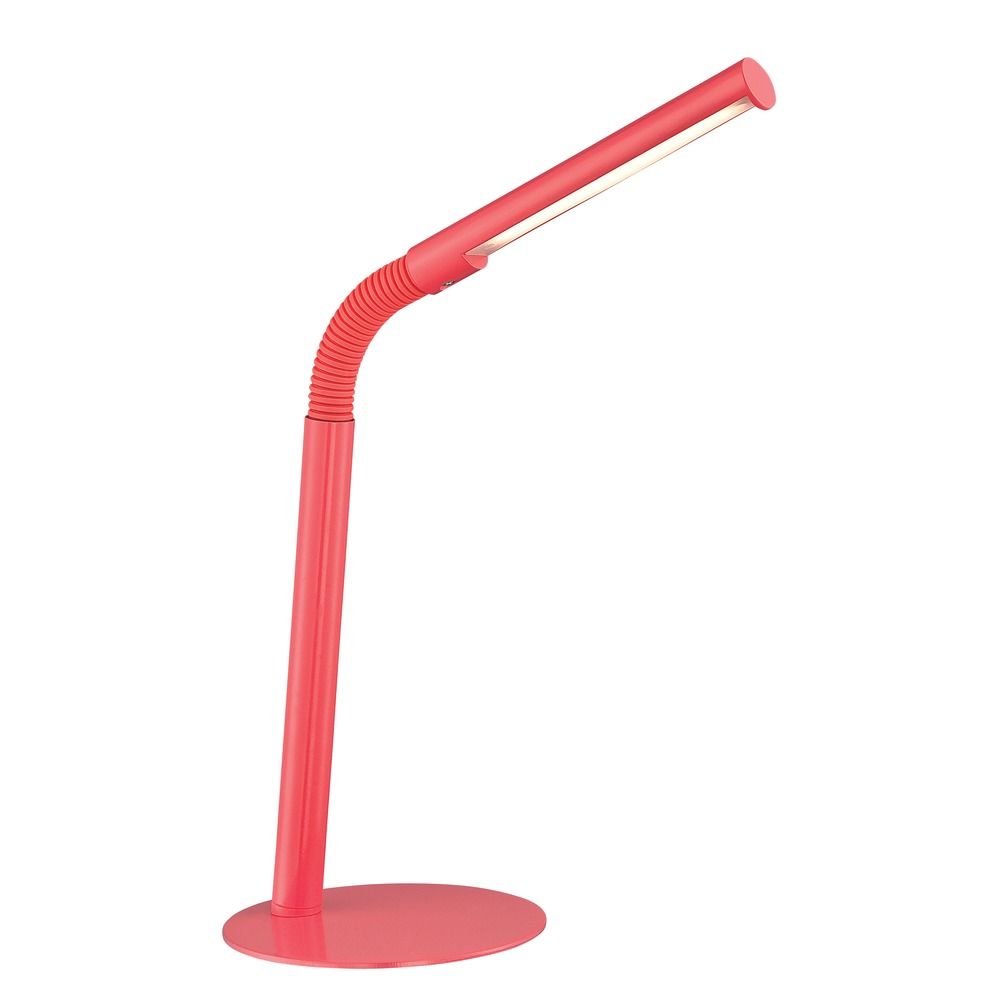 Lite Source Biagio Hot Pink Led Desk Lamp At Destination Lighting