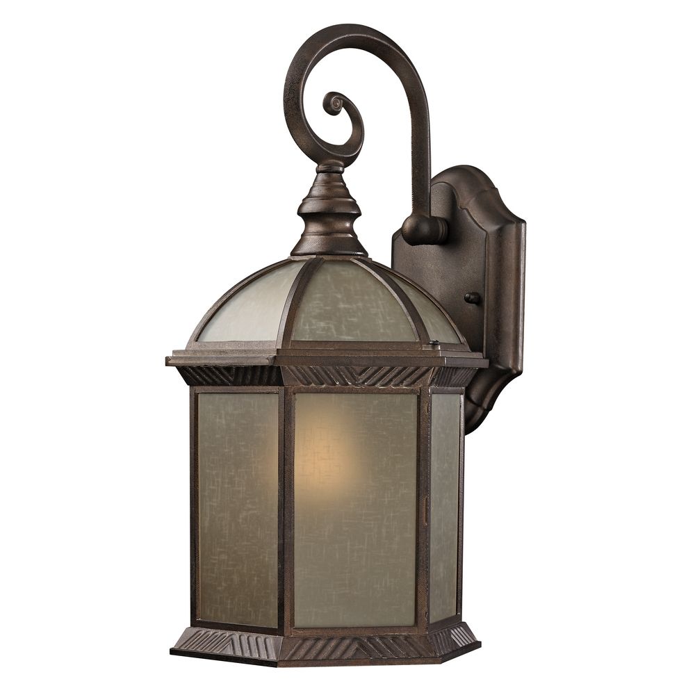 Traditional Bronze Hexagon Outdoor Wall Light With Amber Glass Design Classics Lighting Traditional Bronze Hexagon Outdoor Wall Light With Amber Glass 5271 At