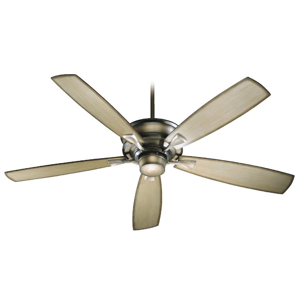 Quorum Lighting Alton Antique Flemish Ceiling Fan Without ...