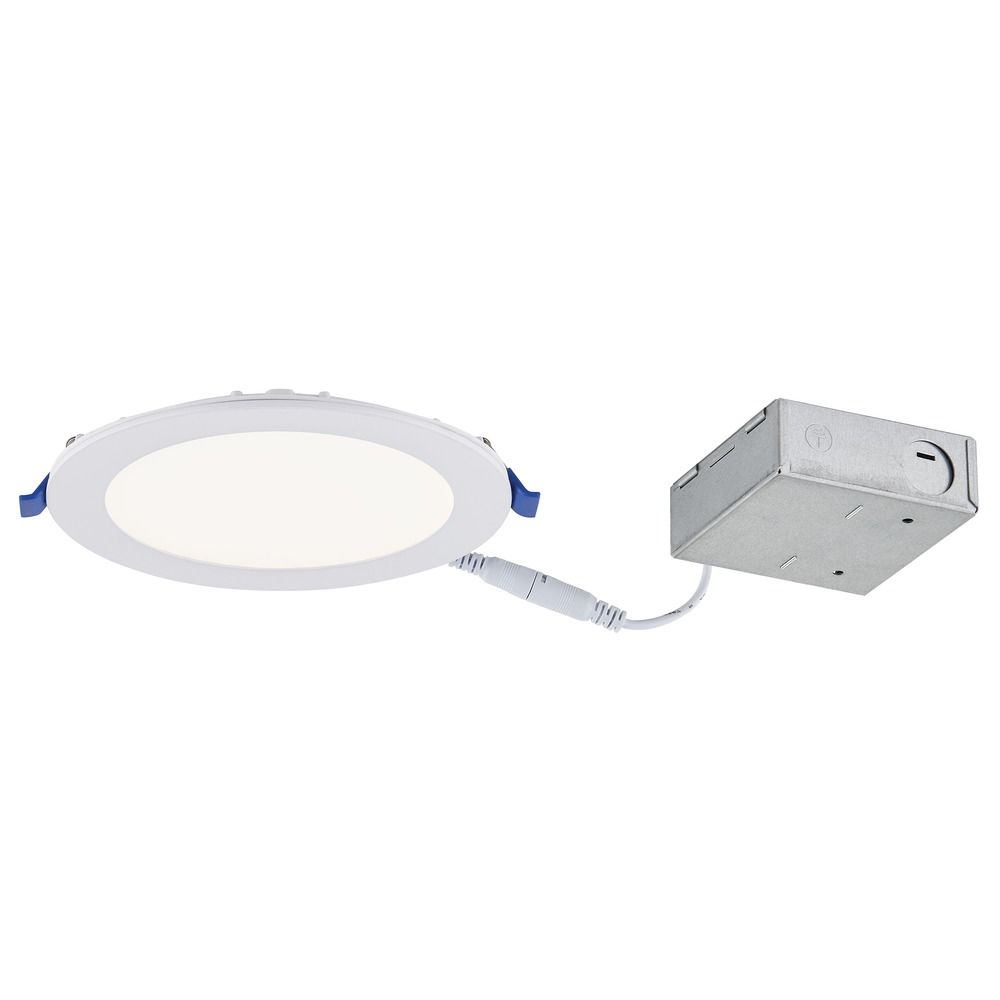 6 Inch Shallow Canless LED Recessed Light 2700K 780LM IC and