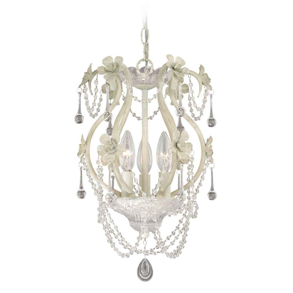 Mini Chandelier Antique White By Vaxcel Lighting Antique White Mini Chandelier By Vaxcel Lighting H0145 Hover Or To Zoom