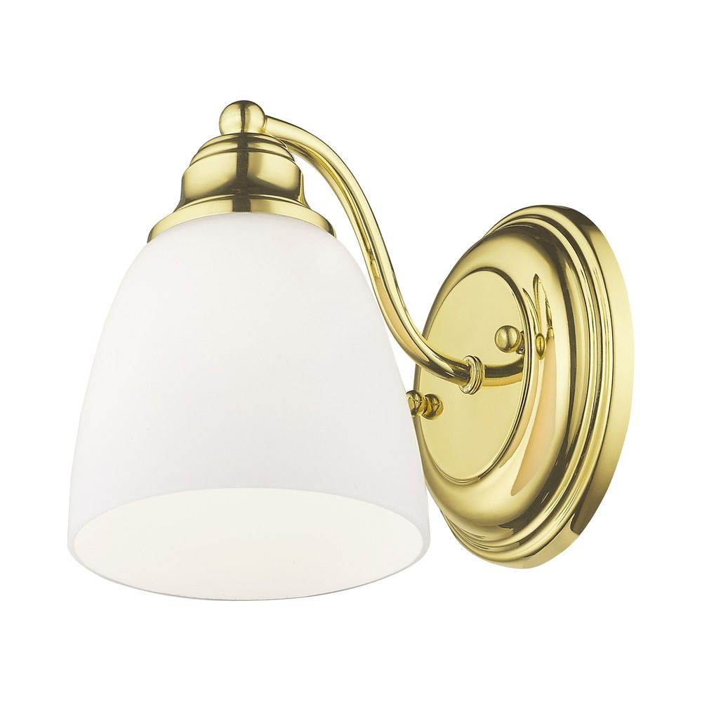 brushed brass sconce lighting