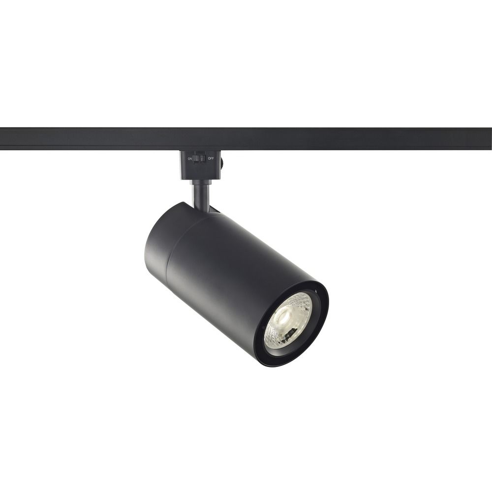 Black LED Track Head Cylinder Light for Juno Track Systems ...