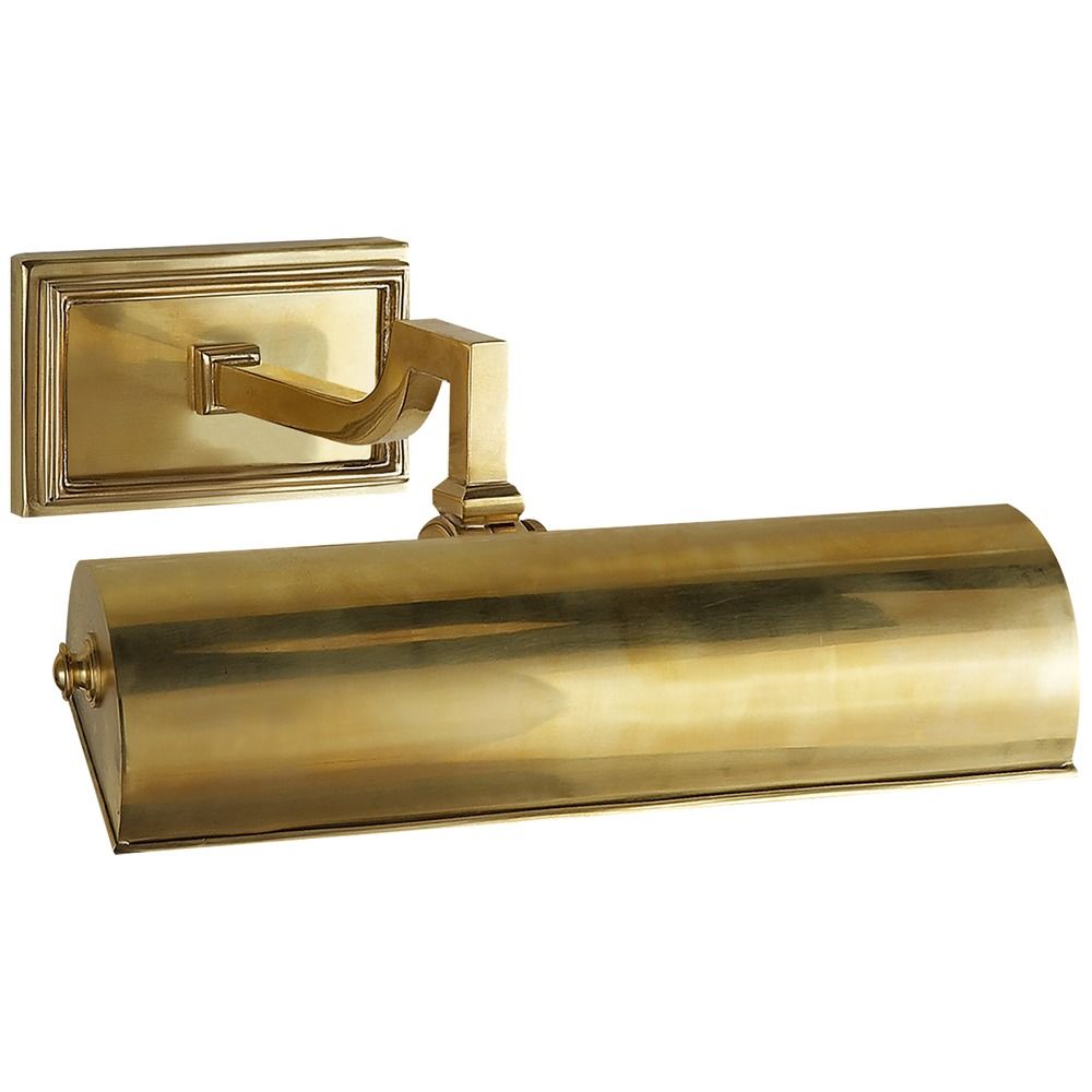 Alexa Hampton Dean 9-Inch Picture Light in Brass by Visual Comfort  Signature at Destination Lighting