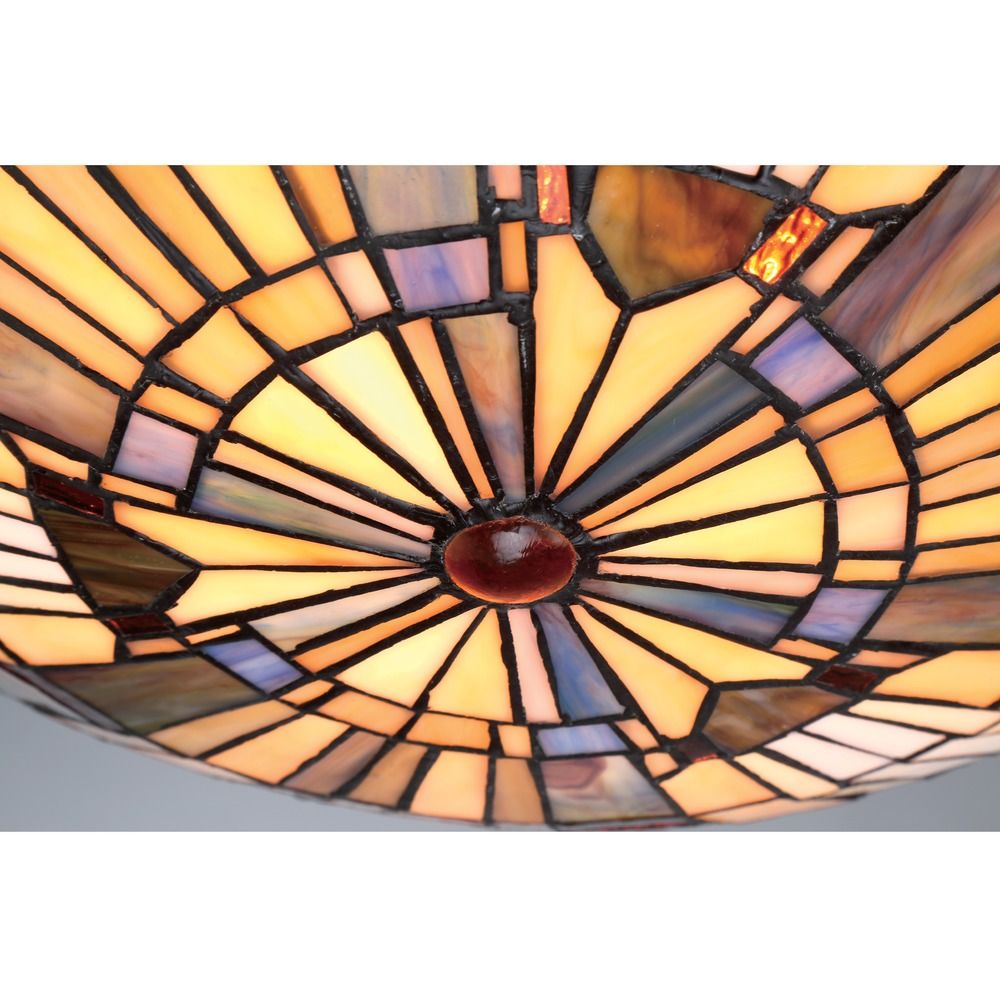 Quoizel Inglenook Valiant Bronze Semi-Flushmount Light | TFIK1617VA ...