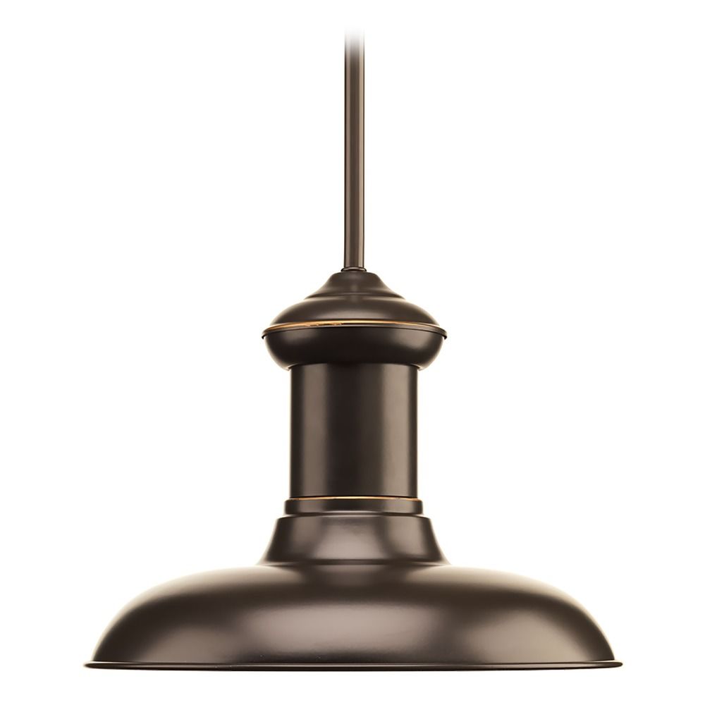 Barn Light Led Pendant Antique Bronze 12 Inch Wide By Progress Progress Lighting Barn Light Led Pendant Antique Bronze 12 Inch Wide By P5024