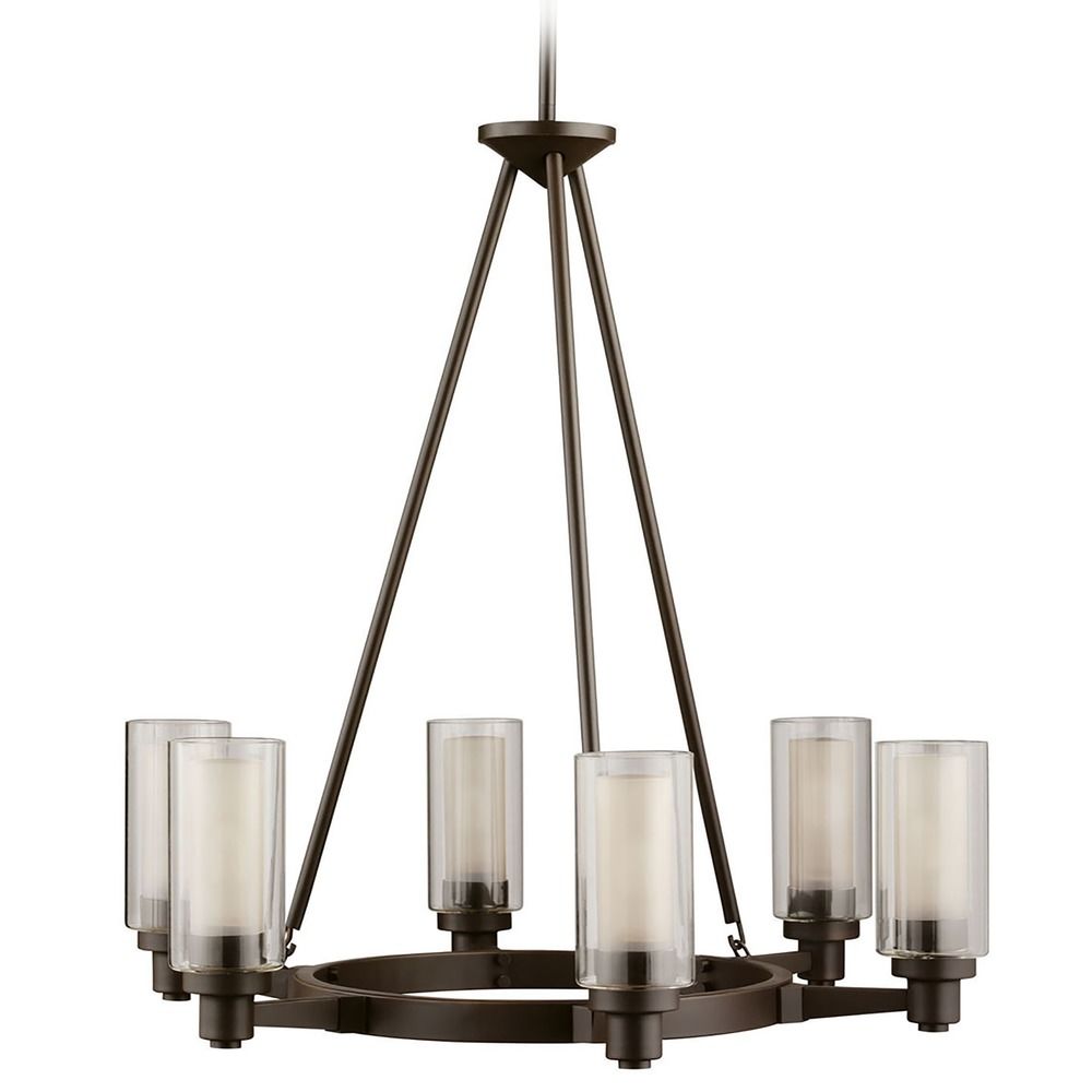 Kichler 6 Light Chandelier In Olde Bronze 2344oz Destination Kichler Lighting 6 Light Chandelier In Olde Bronze 2344oz Hover Or To Zoom