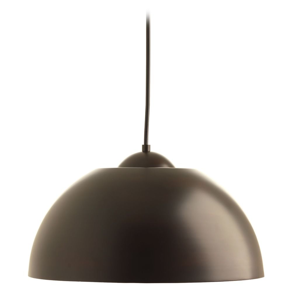 Bronze dome clearance pendant light