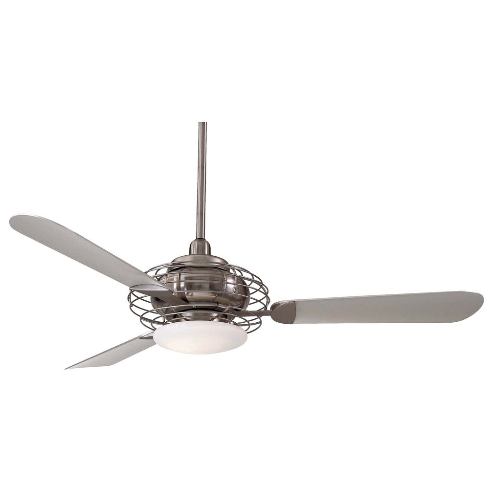 52 Inch Ceiling Fan With Three Blades And Light Kit F601 Bs Bn Hover Or Click To Zoom