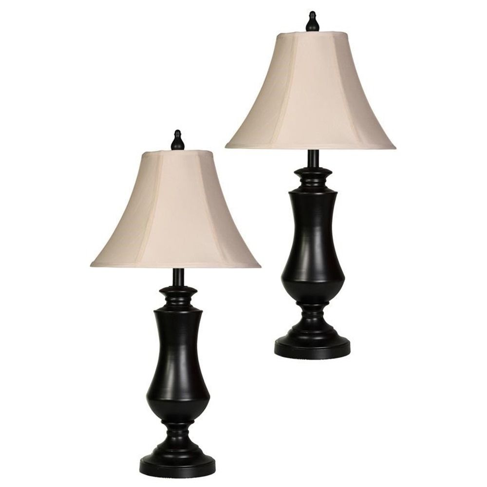 Stylecraft Classic Bronze Table Lamp Set L321827 Destination Stylecraft Classic Bronze Table Lamp Set L321827